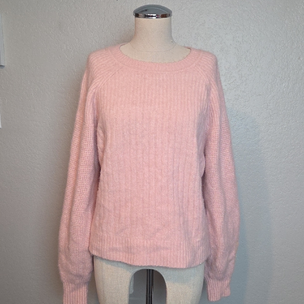 Athleta Merino Wool Blend Crew Neck Sweater Size XL